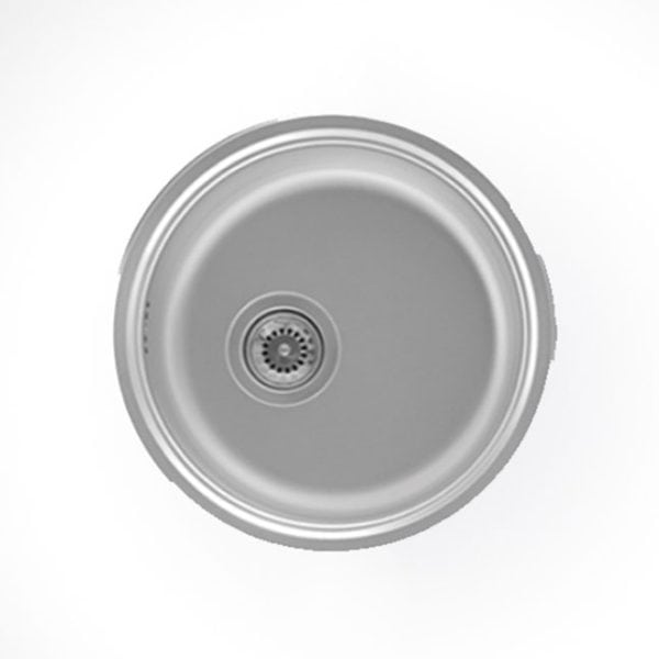 CM ELITE AD4517 Single Bowl Stainless Steel Sink 45X17.5 cm