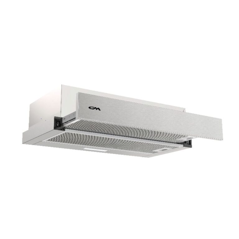 High-performance kitchen range hood, modern ducted exhaust system, quiet operation, stainless steel finish, ideal for professional and home kitchens.