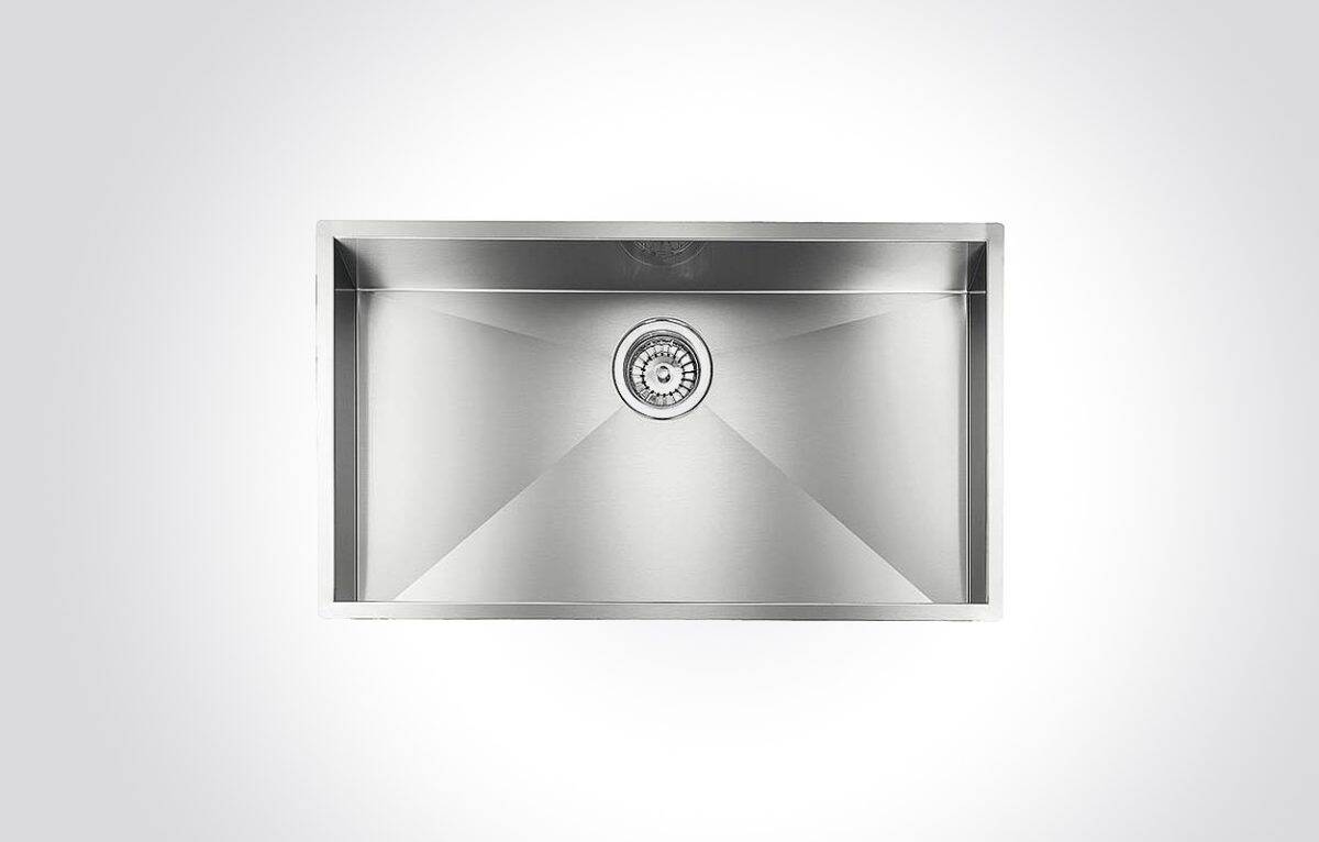 CM FILOQUADRA-UNDERTOP Single Bowl 77 X 45 cm Sink Satin Finish F3 - Image 1
