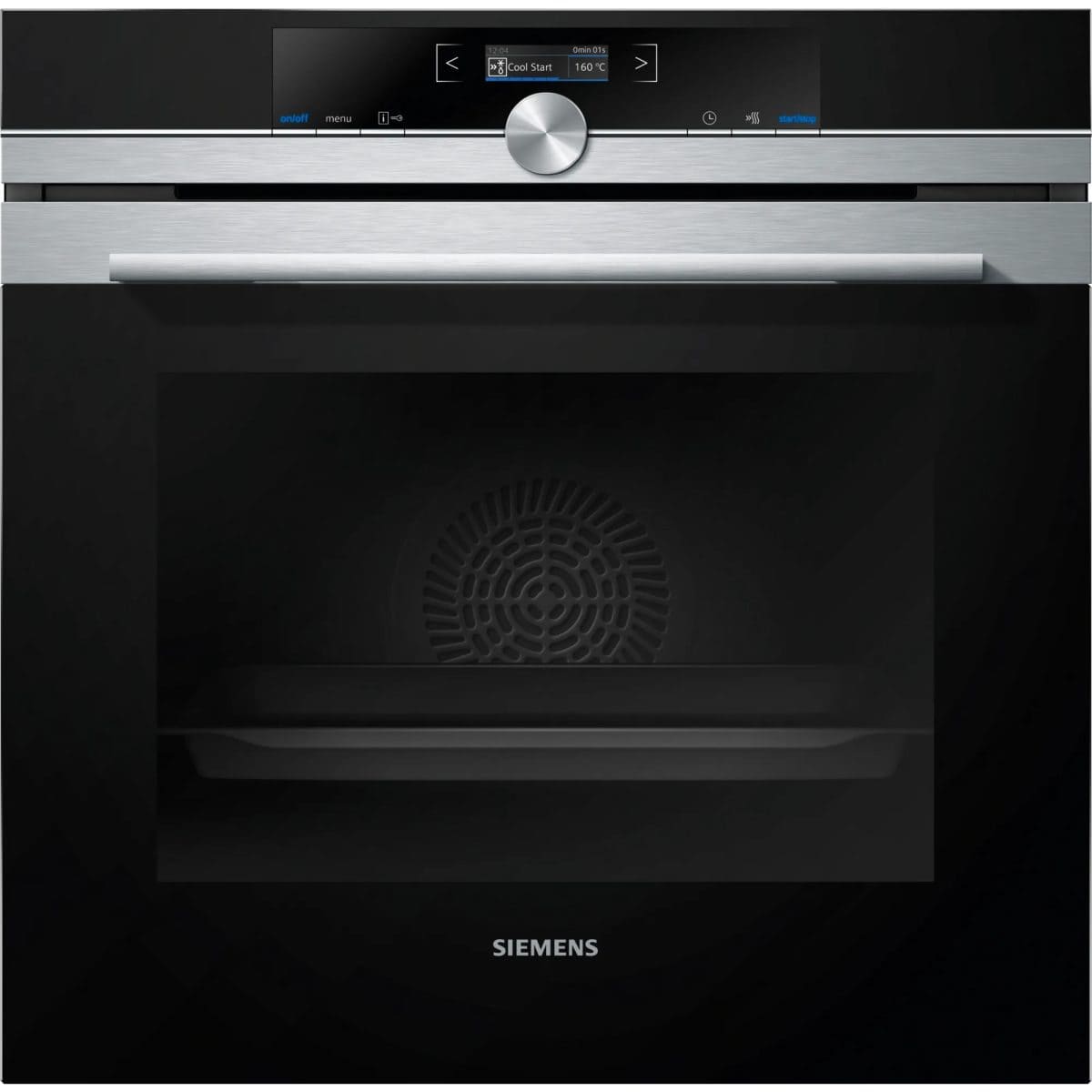 Siemens Built-In Half Integrated Single Oven 60cm Stainless Steel - Image 1