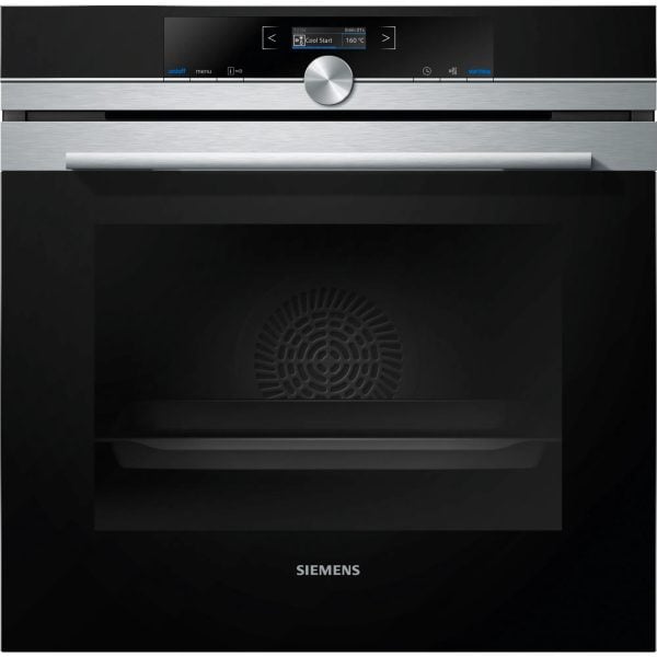 Siemens Built-In Half Integrated Single Oven 60cm Stainless Steel
