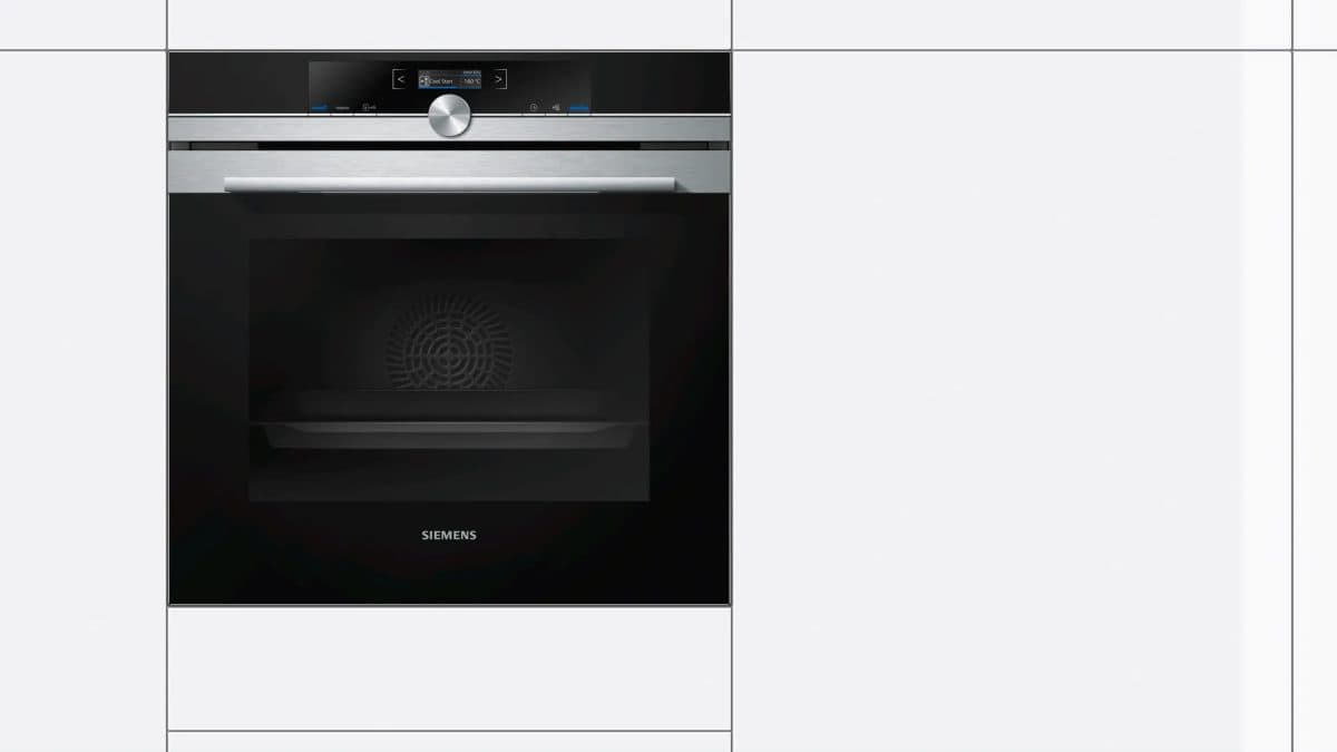 Siemens Built-In Half Integrated Single Oven 60cm Stainless Steel - Image 2