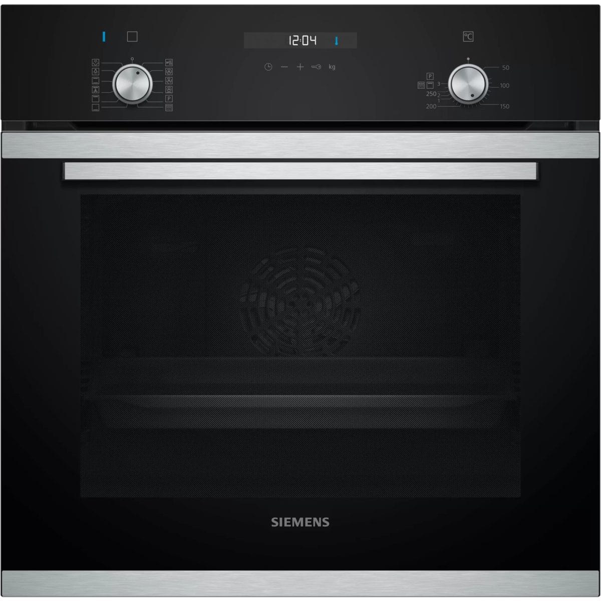 Siemens Built-In Oven With Added Steam Function 60cm Black - Image 1
