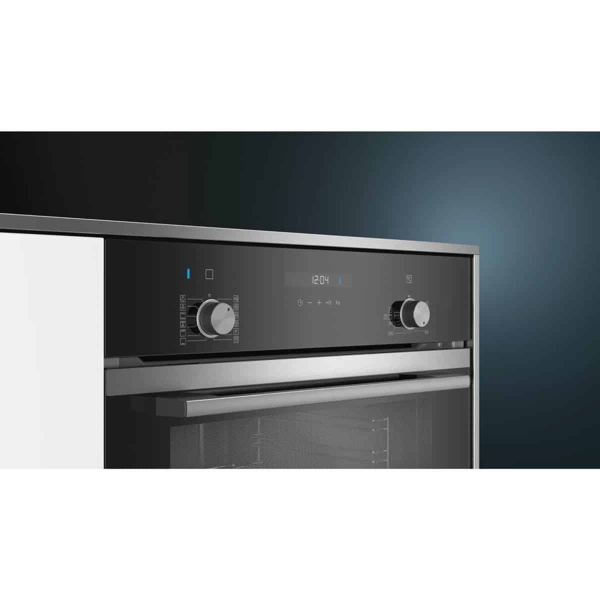 Siemens Built-In Oven With Added Steam Function 60cm Black - Image 2