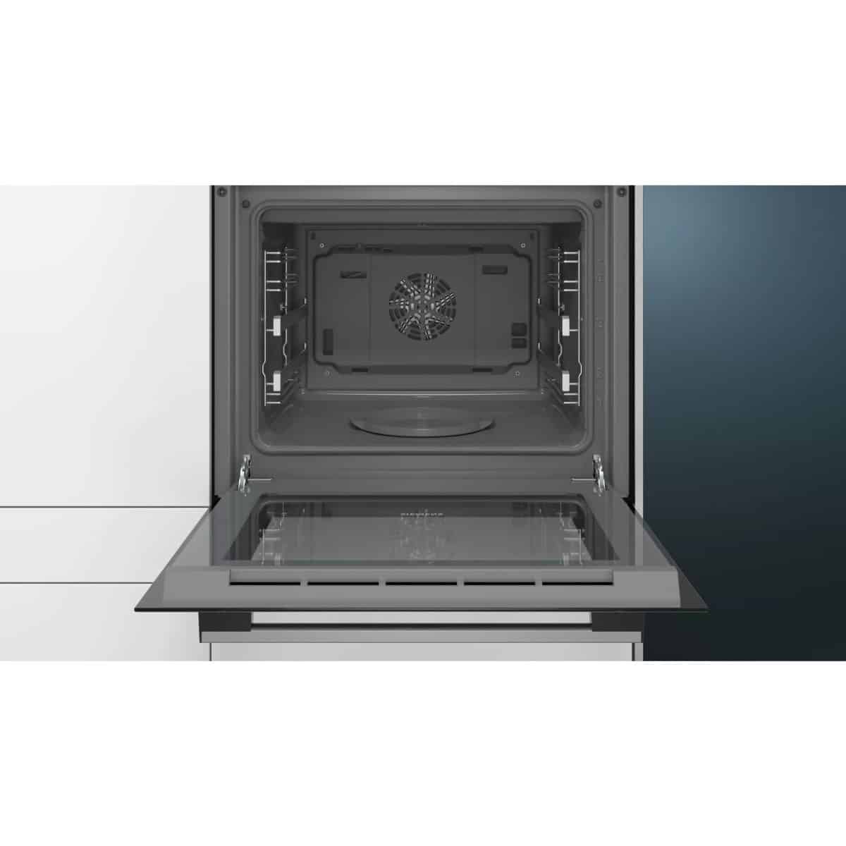Siemens Built-In Oven With Added Steam Function 60cm Black - Image 3