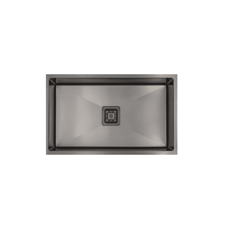 Stainless steel undermount kitchen sink with modern design and durable construction for commercial and residential kitchens. Perfect for sleek, easy-to-clean kitchen setups.