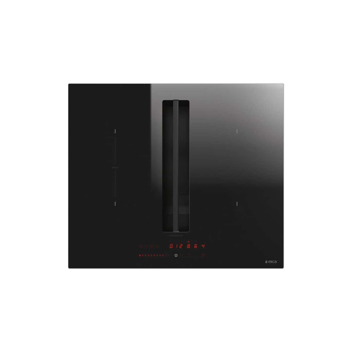 Elica Nikolatesla Fit Black Glass Built-in Electric Hob - Image 1