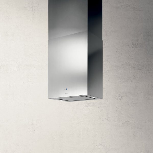 Elica Kuadra Island Stainless Steel Island Cooker Hoods