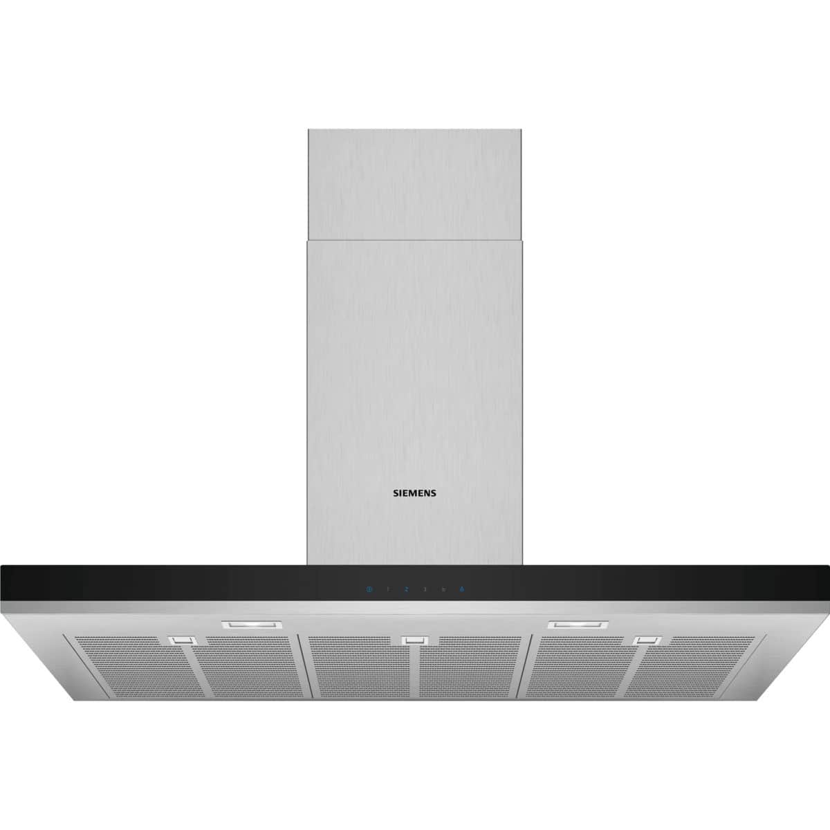 Siemens Wall-mounted Hood Stainless Steel 90cm - LC97BHM50B - Image 1