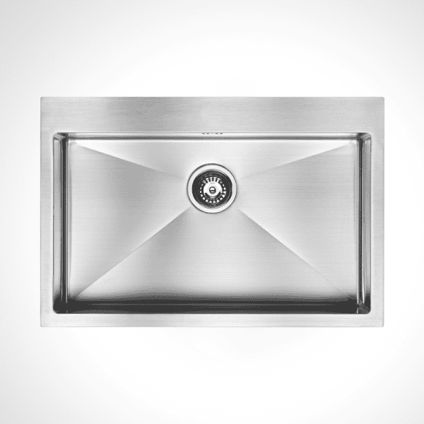 ELITE MK7650 Single Bowl Stainless Steel Sink 76x50cm
