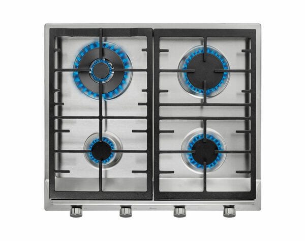 Teka 112610042 EX 60.1 4G AI AL DR CI Gas Stainless Steel Hob 60cm