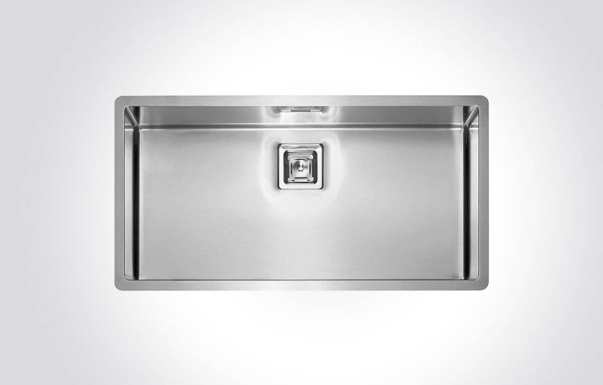 CM PYPER-UNDERTOP Single Bowl 85 X 45 cm Sink Satin Finish F3 - Image 1