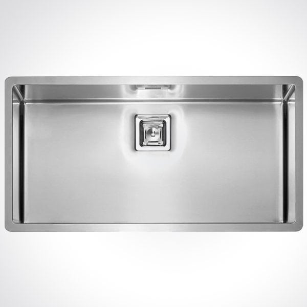CM PYPER-UNDERTOP Single Bowl 85 X 45 cm Sink Satin Finish F3