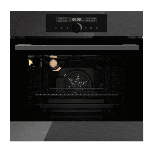 CM Royal Matte Black Built-in Electric Oven - 60cm