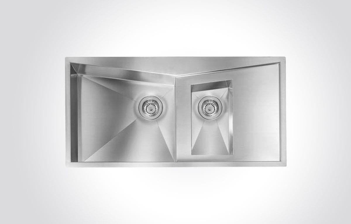 CM SPACE One And One Half Bowl Sink Satin Finish F3 100x50cm - Image 1