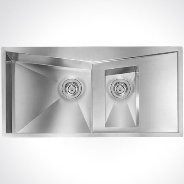 CM SPACE One And One Half Bowl Sink Satin Finish F3 100x50cm