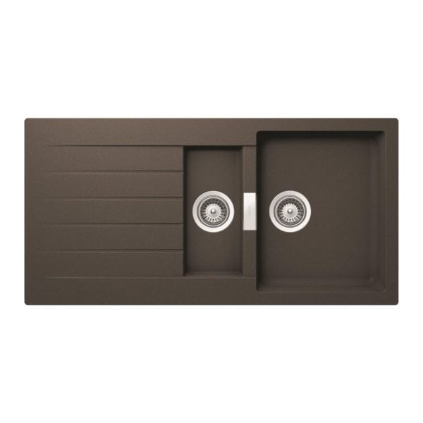 Schock Primus D150 Mocha – 1.5 Bowl Granite Sink