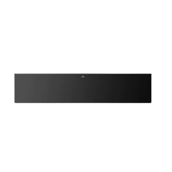 Modern black kitchen range hood for sleek kitchen ventilation and air purification.