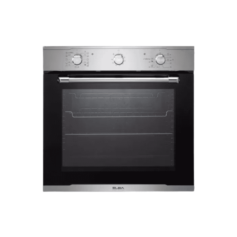 Elica electric oven with stainless steel control panel, digital display, and spacious interior for gourmet cooking and baking. Ideal for modern sleek kitchen designs.