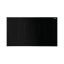 Cooktop with multiple burners and touch control, modern black electric stove for kitchen cooking and culinary use.