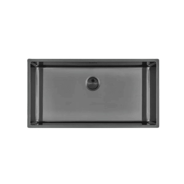Stainless steel kitchen sink, modern design, durable and scratch-resistant, ideal for kitchen remodeling, farmhouse or contemporary kitchen decor, high-quality, easy-to-clean and rust-proof.