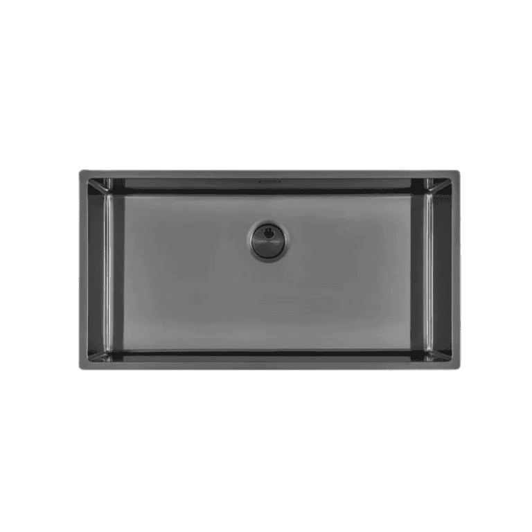 Stainless steel kitchen sink, modern design, durable and scratch-resistant, ideal for kitchen remodeling, farmhouse or contemporary kitchen decor, high-quality, easy-to-clean and rust-proof.