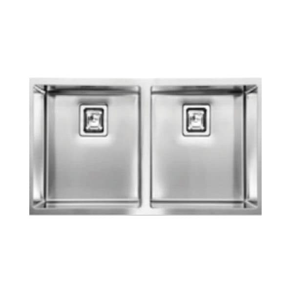 CM ELITE HMD7744 Double Bowl Stainless Steel Handmade Sink 770 X 440 cm
