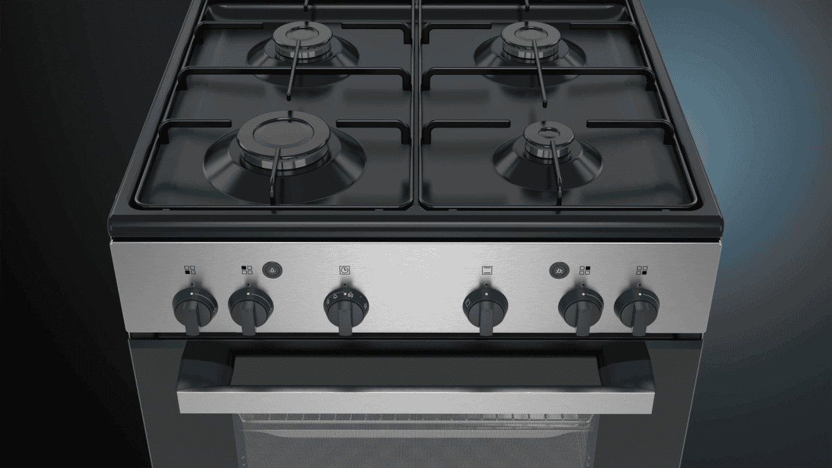 Siemens HG2L10B51M Free-standing Gas Cooker hob 60cm - Image 2