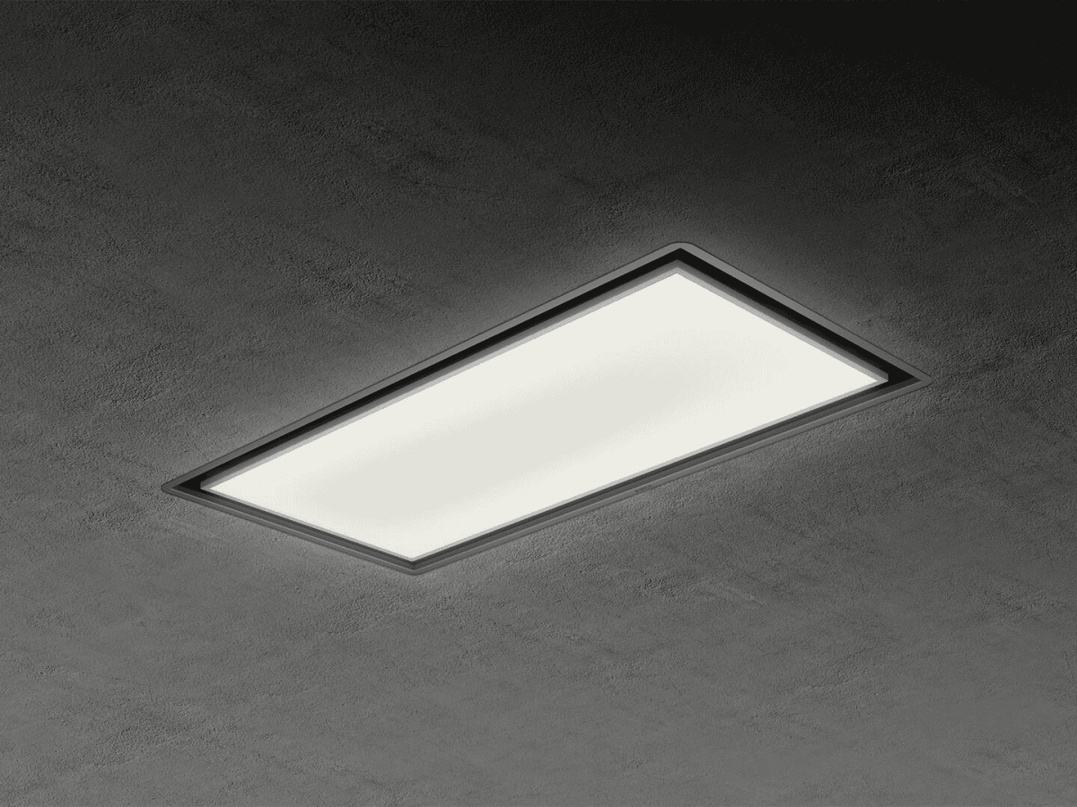 Elica SKYDOME H16A/100 White Ceiling Mount Cooker Hood 100cm - Image 1