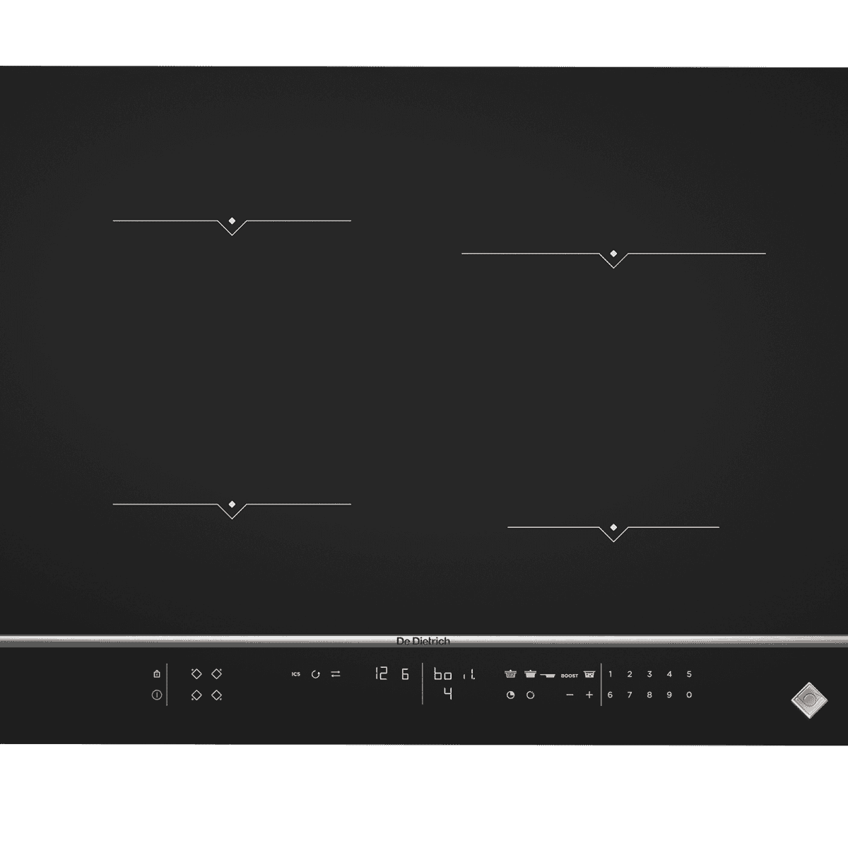DE DIETRICH DPI7670X PLATINUM INDUCTION HOB 65cm - Image 1