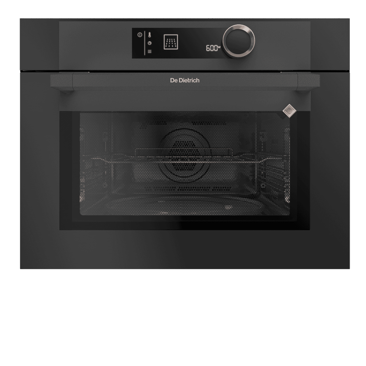 De Dietrich DKC7340A Black Built-In Combined Microwave 45cm - Image 1