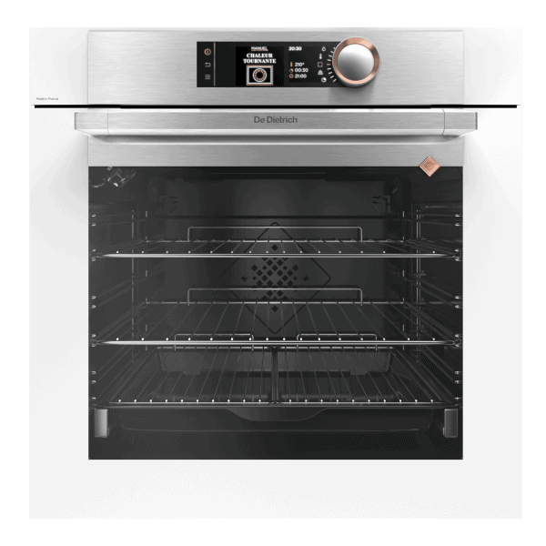 De Dietrich DOP8574W White Multifunction Plus Pyrolysis Perfect Sensor Oven