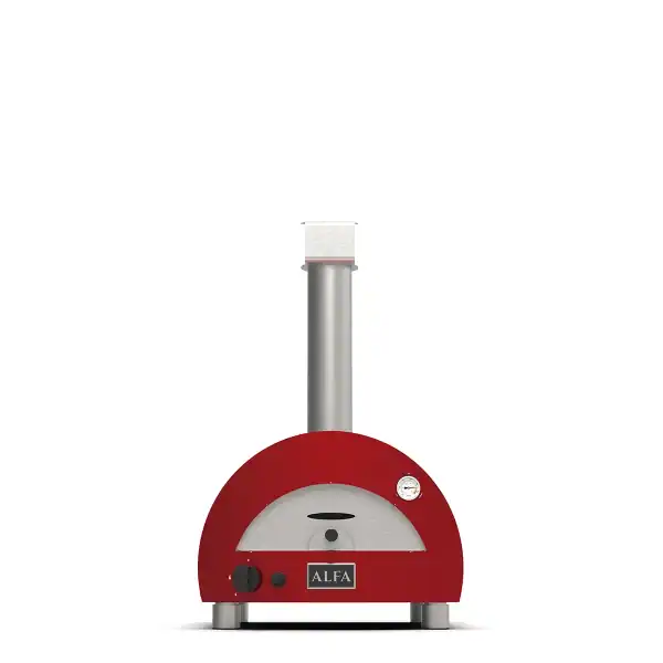 Alfa Moderno Portable Pizza Oven - 55cm - Red