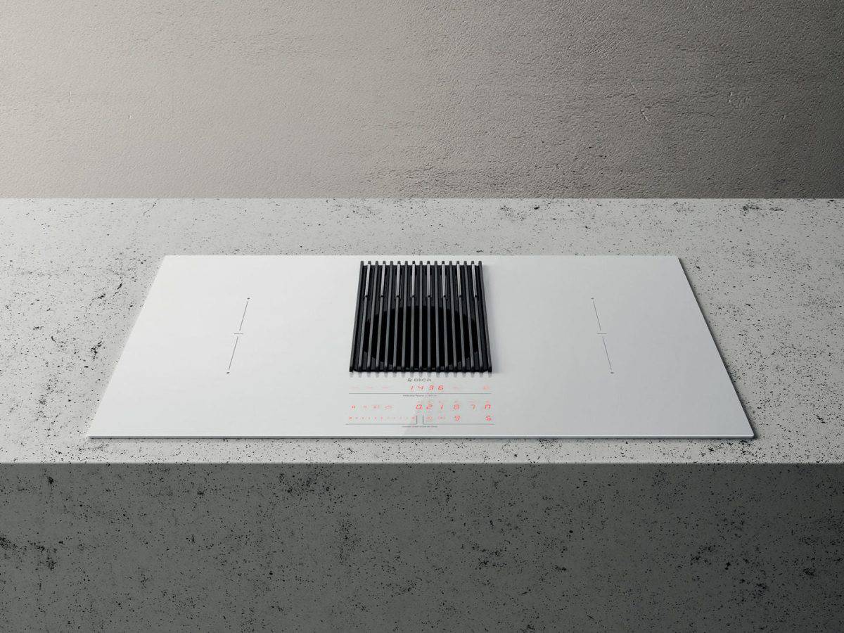 Elica Nikolatesla Libra White Built-in Gas Hob 83cm - Image 1