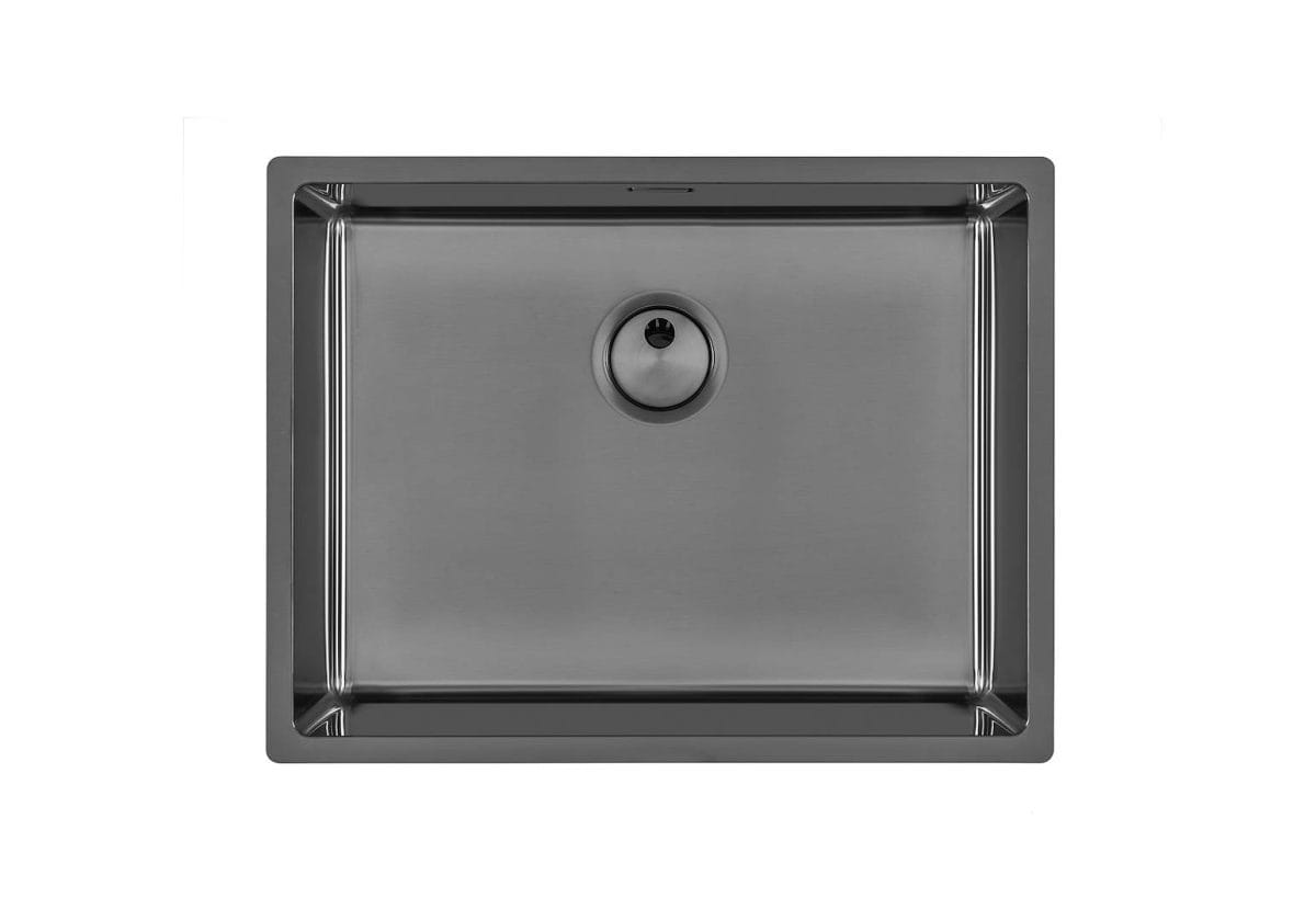 FOSTER 4453 846 Skin Gun Metal Undermount Sink - Image 1