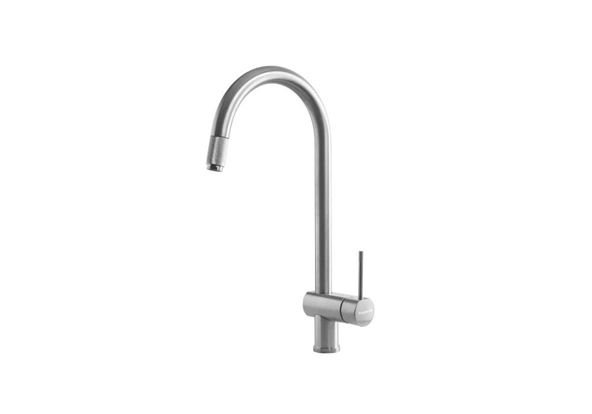 FOSTER 8491 100 VOLTA Single lever mixer tap with rotating barrel - Image 1