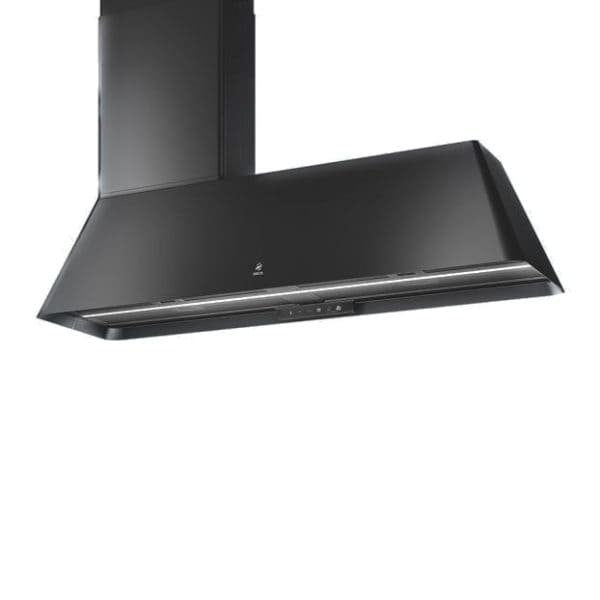 High-quality black stainless steel kitchen range hood ideal for modern kitchens, providing efficient ventilation and sleek design. Perfect for cooking areas requiring stylish and functional exhaust so.