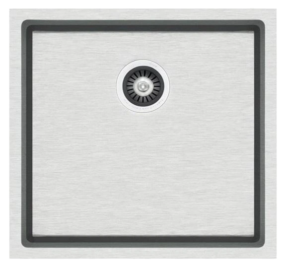 Elba EUH353-1B Single Bowl Undermount Stainless Steel Sink 38 x 44cm