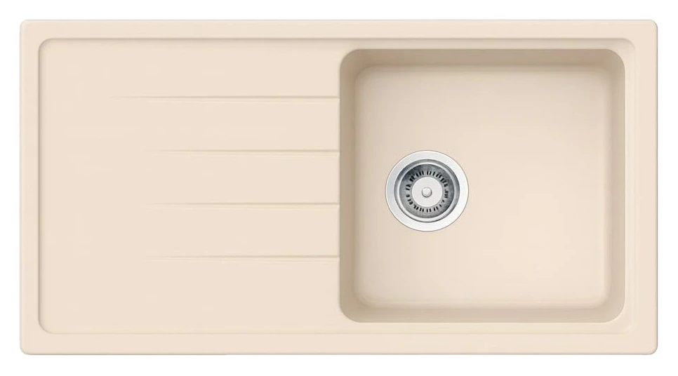 Elite CS7848 Single Bowl Beige 78X48 cm Granite Sink