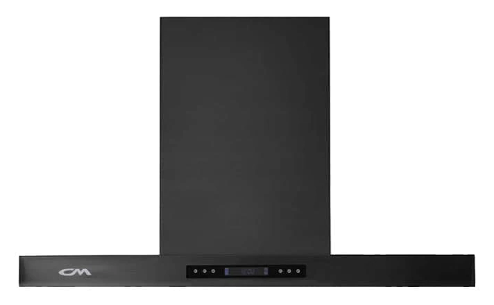 CM ISOLA EAGLE Island Hood Black Chimney 90cm