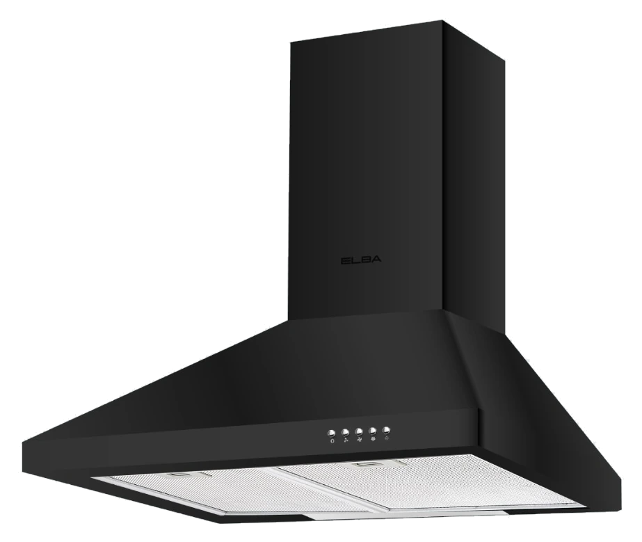 Elba EL605BK Wall Mounted Cooker Hood 60cm