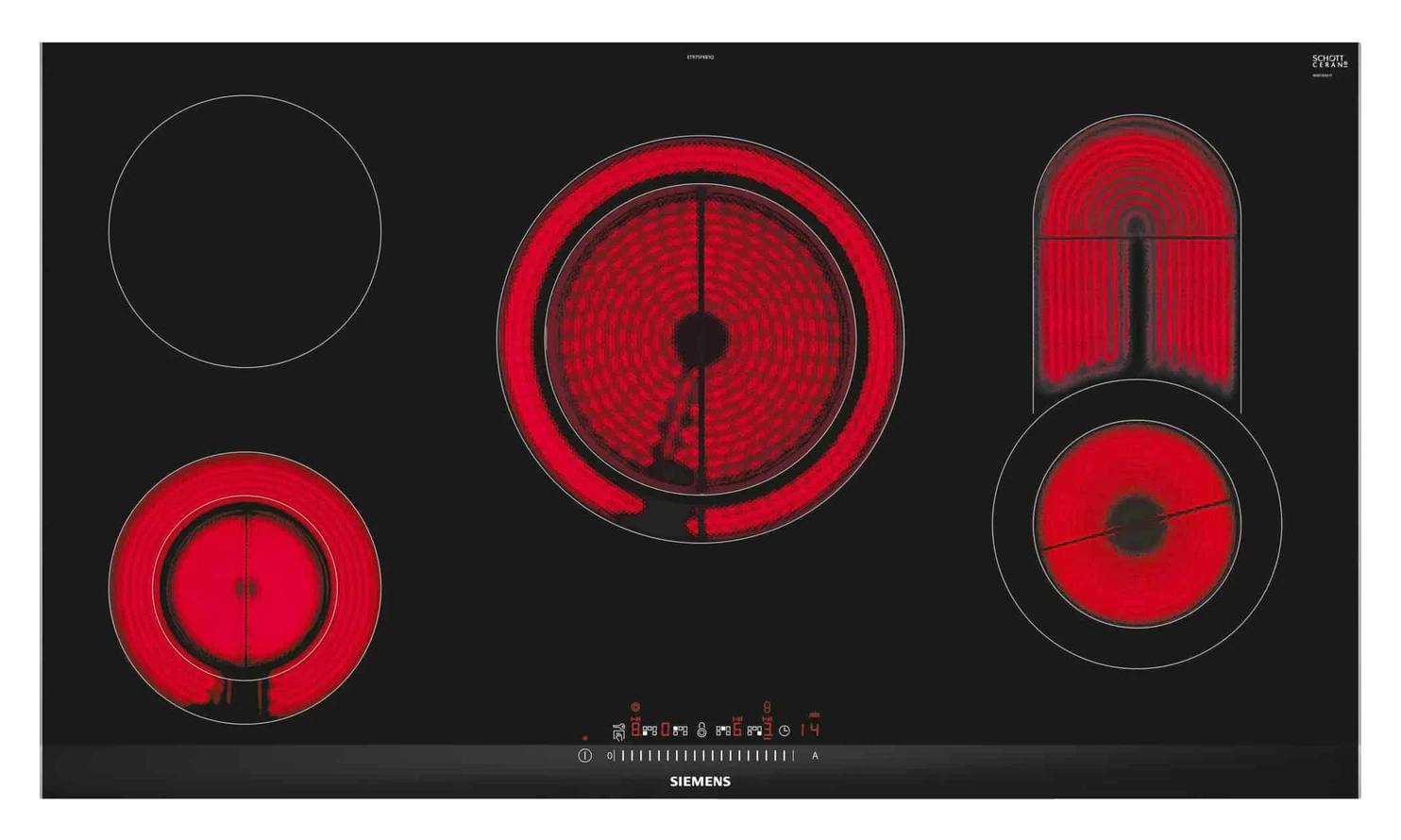 Siemens Built-In 90cm Ceramic Electric Hob Black