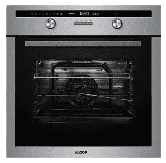 ALGOR AG609OVSS Electronic Multifunction Built-In oven