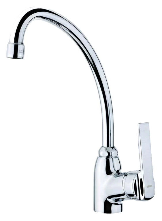 TEKA EASY IN 912 Single Lever Kitchen Tap with high spout and anti-scale areator