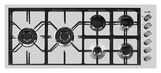 FOSTER 120cm Brushed Stainless Steel Gas Hob