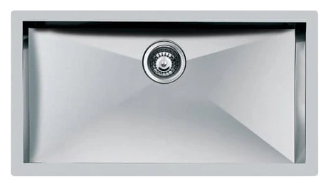 Foster 1218 850 Quadra single bowl stainless steel sink