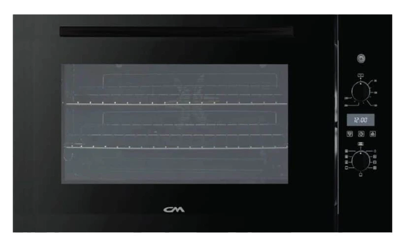 CM Screen Black – 90cm Built-in Electrical Oven 100L