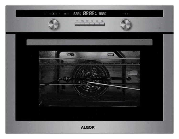 ALGOR AG506MWSS Electronic Multifunction Built-In Microwave Oven