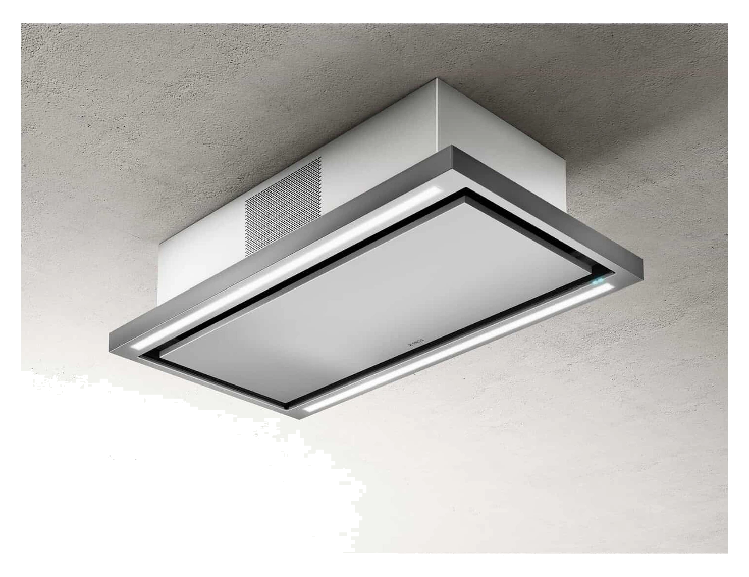 Elica Cloud Seven IX/F/90cm White Ceiling Mount Cooker Hood