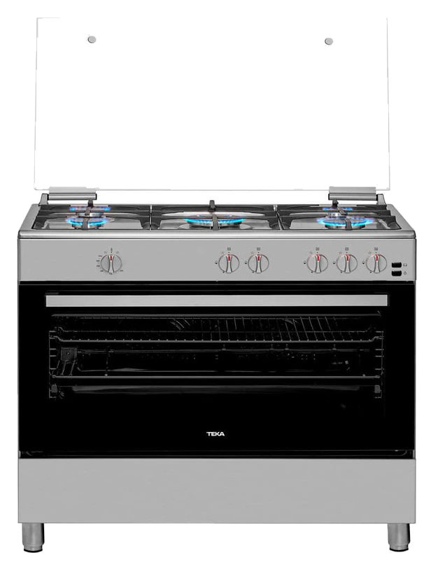 TEKA EASY FS 902 5GG Free Standing Cooker Gas with 5 zones in 90cm